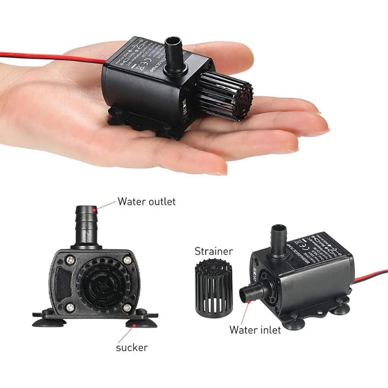 Mini Ultra Quiet Submersible P - огляд і ціна Water Pump Submersible Mini
