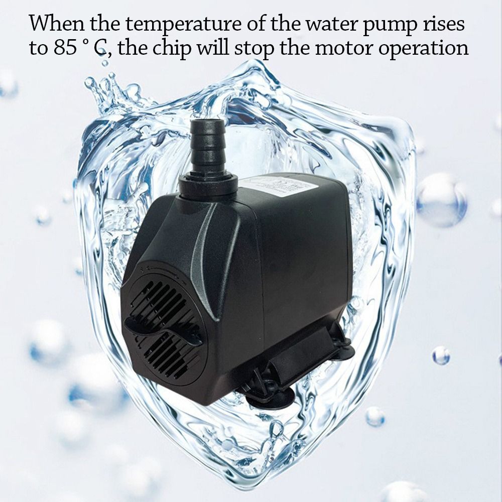 Black Submersible Water Pump U - огляд і ціна Water Pump Submersible Mini