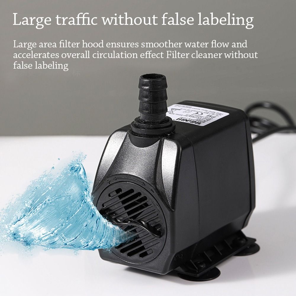 Black Submersible Water Pump U - огляд і ціна Water Pump Submersible Mini