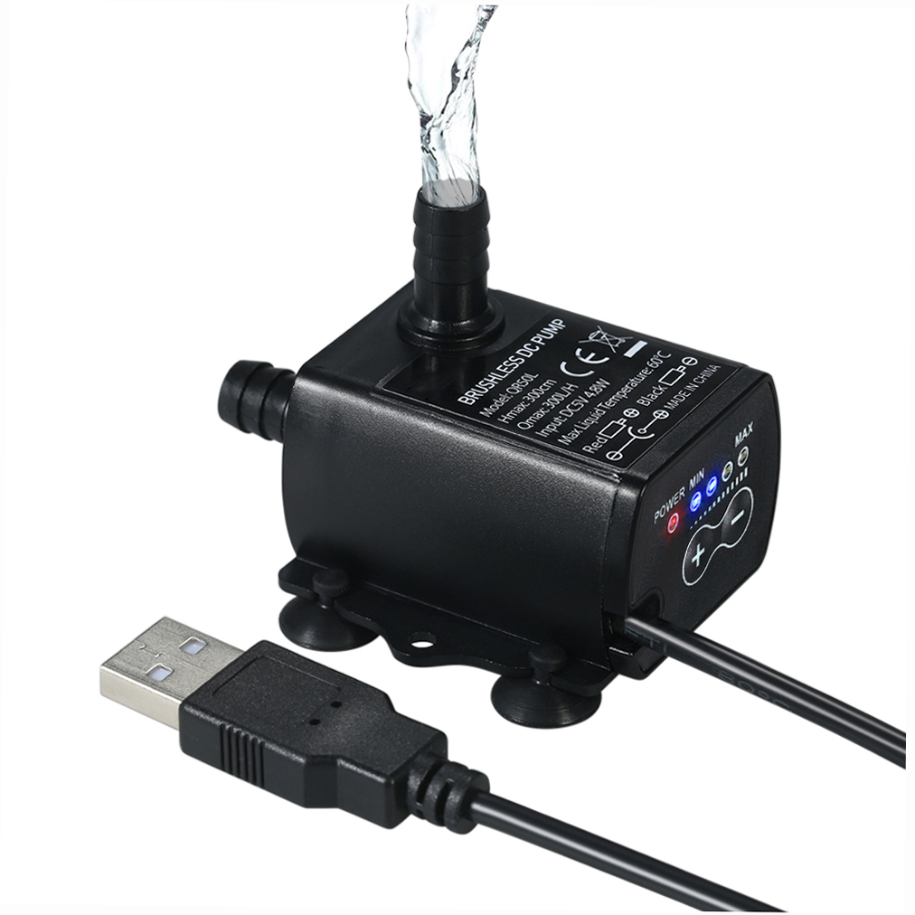 Ultra-quiet Mini USB DC5V 4.8W - огляд і ціна Water Pump Submersible Mini